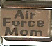Air Force Mom - laser 9mm Italian charm